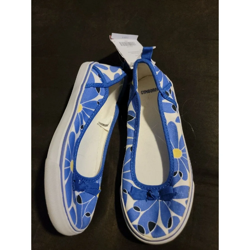Gymboree flower showers floral‎ shoes size 13 nwt
